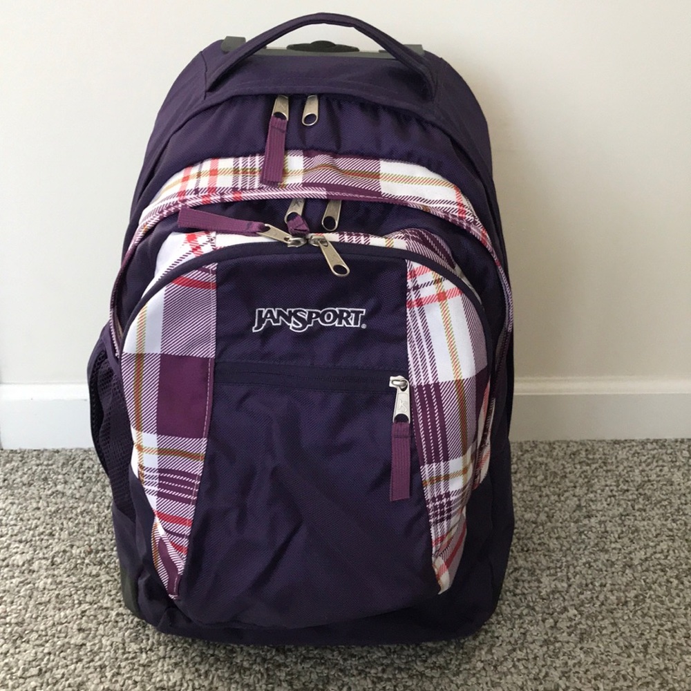 Jansport rolling backpack